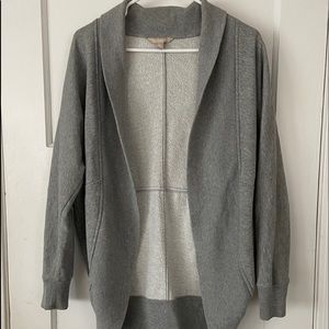 Banana Republic Grey Sweatshirt Jacket Women’s Large